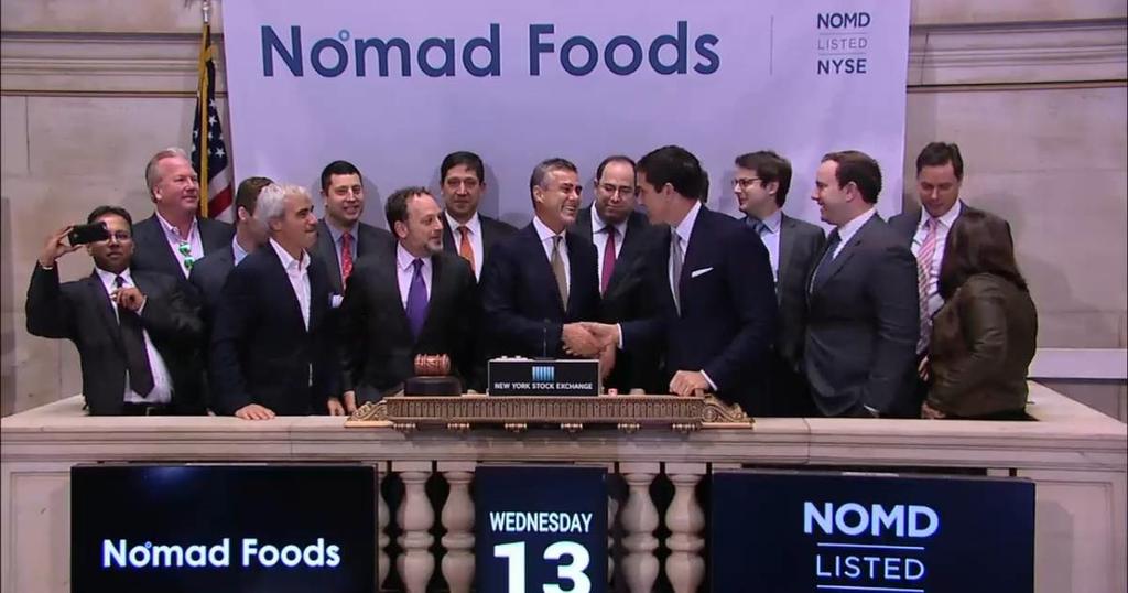 Och nu senast Findus som blir tyskt Nomad Foods De