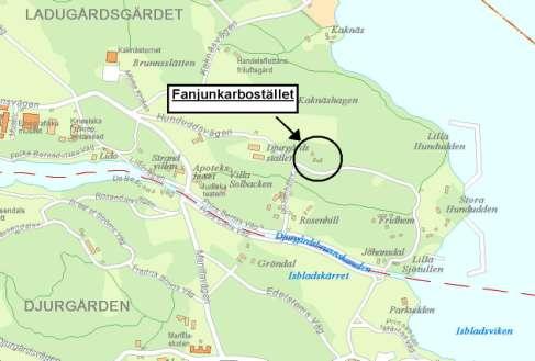 Fanjunkarboställets belägenhet vid Gärdet på Östermalm Tidigare beslut Gatu- och fastighetsnämnden godkände 2002-03-19 ett förslag till riktlinjer för användningen av bl.a. Fanjunkarbostället.