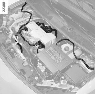 ELBIL: presentation (4/5) A 4 Symbolen A visar de elektriska delarna på din bil som kan skapa risker för din säkerhet.