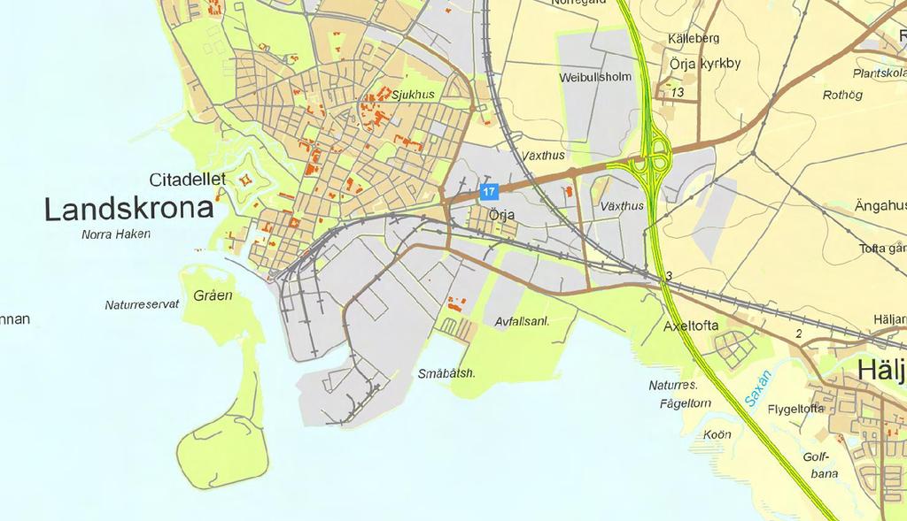 Verksamhetsområde Upptagningsområdet för Lundåkraverket omfattas av Landskrona tätort, Glumslöv, Ålabodarna, Sundvik, Härslöv, Norra Vadensjö, Annelöv, Kvärlöv, Saxtorp, Häljarp, Ven, Asmundtorp,