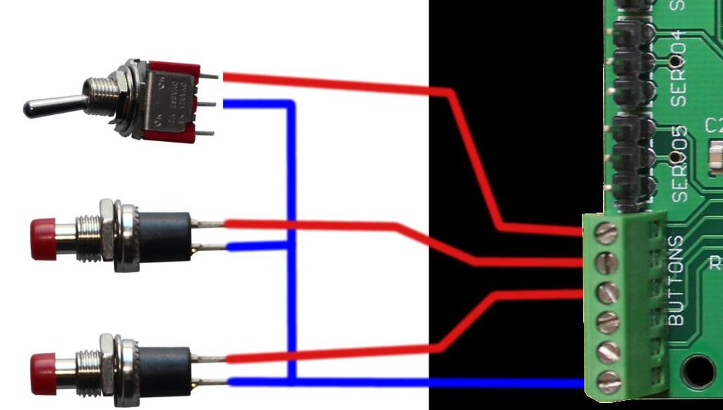 Instruktion dekoder Servo5 v. 0.12 Sida 3 av 22 Anslutna servon styrs med individuella adresser.