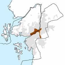 Centrala Göteborg förnyelseområden Planering, bygglov och förhandsbesked Detaljplaneringen ligger i linje med strategierna den områdesvisa inriktningen Centrala Göteborg - förnyelseområden.