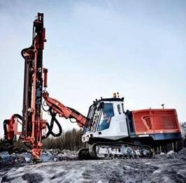 gruvindustrin. Det ger en direkt service och en tillförlitlig produktivitet.