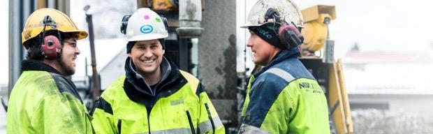 VI UTGÖR EN VIKTIG DEL AV DITT TEAM NIBU BORR Kund inom vattenbrunns- och energiborrning Vi