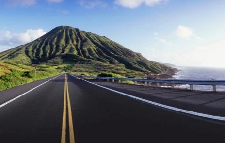 skyddsvallar på ön Oahu.