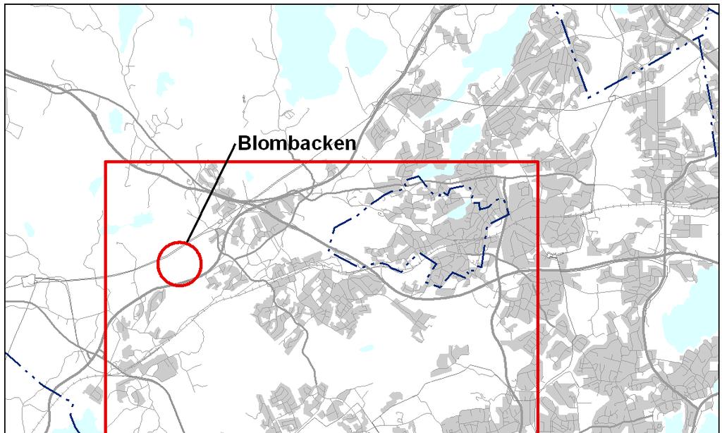 5. ETAPPLANDSKAPSPLANENS LÖSNING OCH INNEHÅLL 5.1 Planområdet Planområdet och dess läge presenteras i bild 8 och 9.