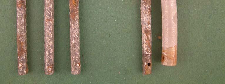 4401) ihopkopplad med kolstål Ej ihopkopplade, ihopkopplade med rostfritt stål