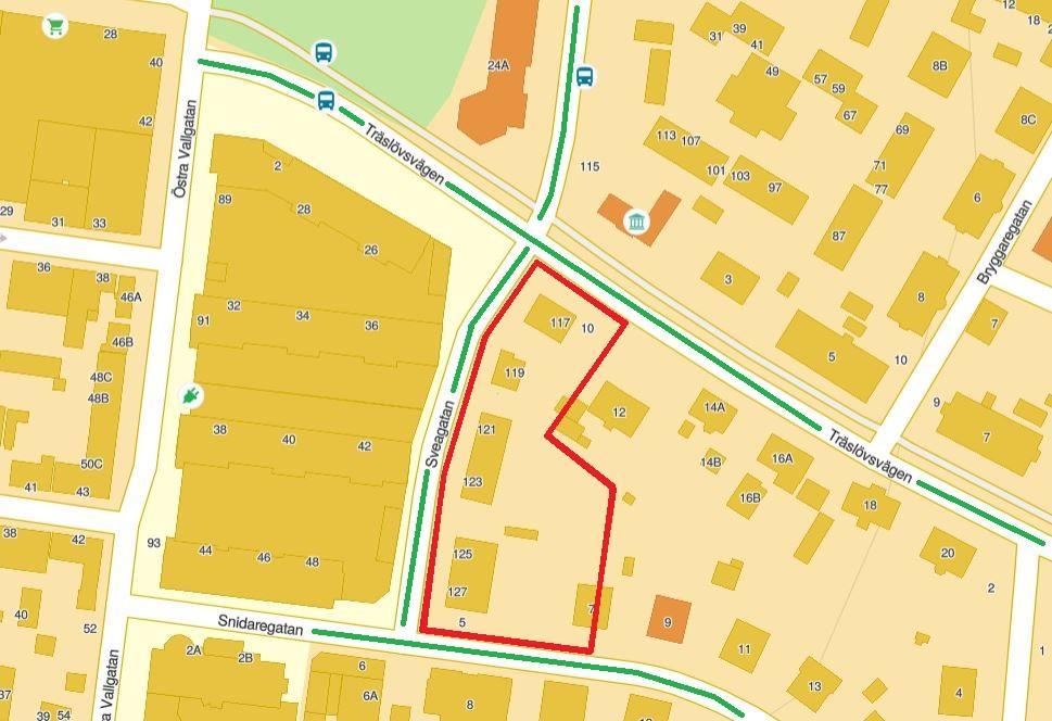 3 (9) 1 Bakgrund Varbergs kommun arbetar med en detaljplan för kvarteret Snidaren. Planen ska utreda möjligheten att etablera flerbostadshus inom fastigheterna Snidaren 1, 13, 14 och 15.