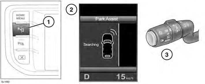 Parkeringshjälp Parkeringshjälp PARKERINGSHJÄLP Parkeringshjälpen är endast ett hjälpmedel för körning. Det är förarens skyldighet att köra med omsorg och uppsikt vid parkering.