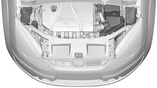 Underhåll ÖVERSIKT - MOTORRUM - 2.0L DURATEC-HE (MI4) A B C D E E73231 I H G F A B C D E F G H Kylsystemets expansionstank: Se Kontroll av kylvätska (sida 215).