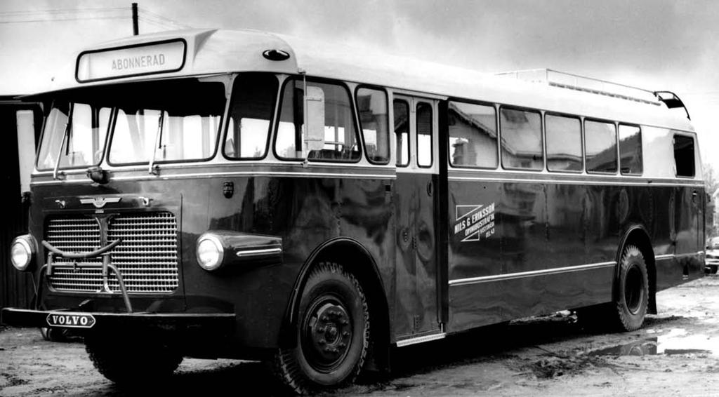 Högdalsås 1964 Buss byggt på Volvo B 705
