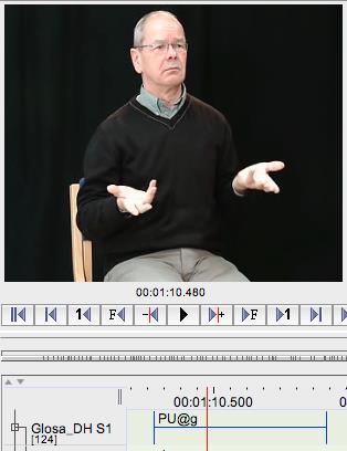 Figur 11. Exempel på PU@g Figur 12. Exempel på PÅKALLA-UPPMÄRKSAMHET@g 3.14 Hemmagjort tecken (@hg) I korpusen förekommer berättelser om hemmagjorda tecken. Då visas det exempel på dem.
