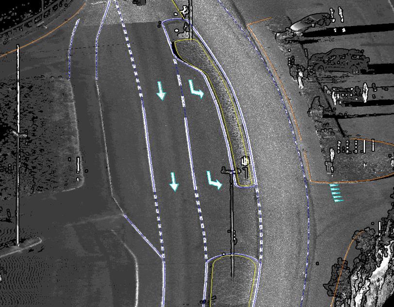 1. Introduktion Högupplöst laserdata från bilburen insamling kan användas för att kartera ett flertal olika objekt längs väg, järnväg eller annan infrastruktur.