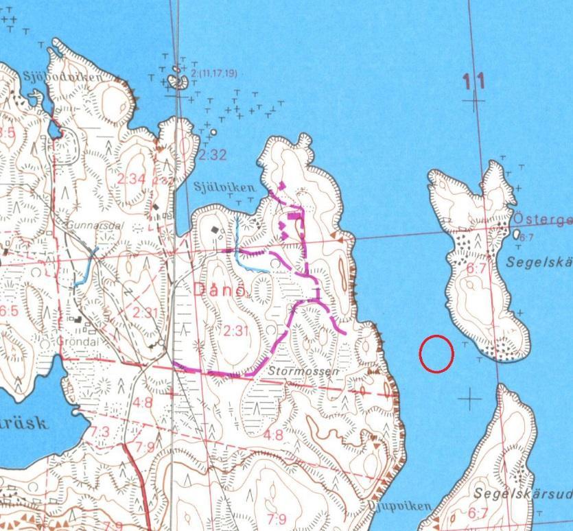 Havsvidden, Geta, Åland - Arkeologisk inventering En lokal som innehar en boplatslämning och ett röse daterat till bronsålder (Ge 16.10) ligger också strax norr om Östergeta.