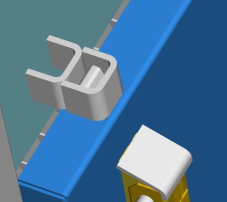 4.3 Tvättning På KD-modeller (med nerfällbar dörr) öppnas dörren genom att dra stödbenen (9) helt utåt och tvättvagnen + korgen dras ut ur maskinen på dörren, som fungerar som lastplattform.