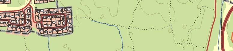Antikvarisk bakgrund Topografi, fornlämningsmiljö och tidigare undersökningar Det aktuella undersökningssområdet ligger i den södra delen av skogsområdet Kränglan som är en del av ett större skogs-
