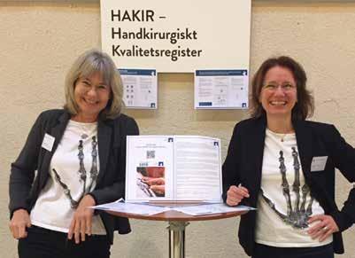 Under 2018 har HAKIR blivit kontaktade av personer intresserade av kvalitetsuppföljning både i Holland och i Schweiz efter att man hört talas om att vi i Sverige har ett välfungerande register.