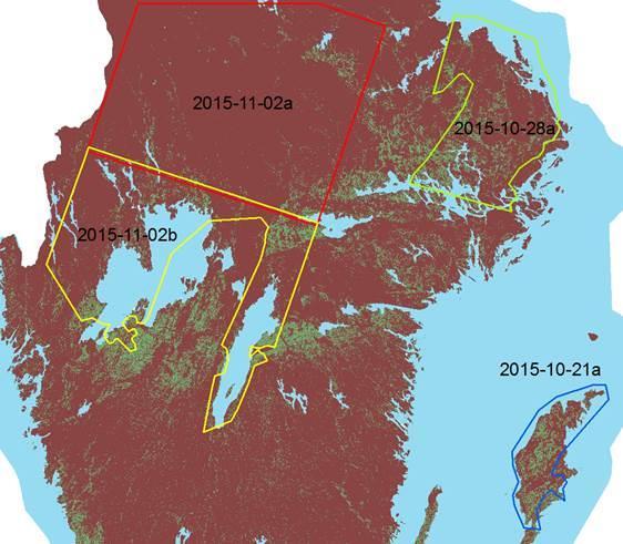 CropSat-Höstraps Men moln