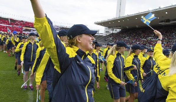 INTERNATONELLT mycket annat roligt under veckan. Sverige deltog med sex svenska trupper och 0 deltagare på EUROGYM i Tjecken 18-24 juli 16.