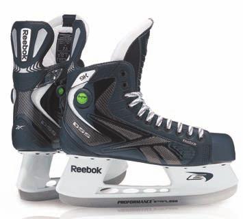 HOCKEY REEBOK 9KP Prisvärd skridsko med avancerad konstruktion. The Pump eliminerar luftfickor mellan foten och skridskon för en exakt passform.