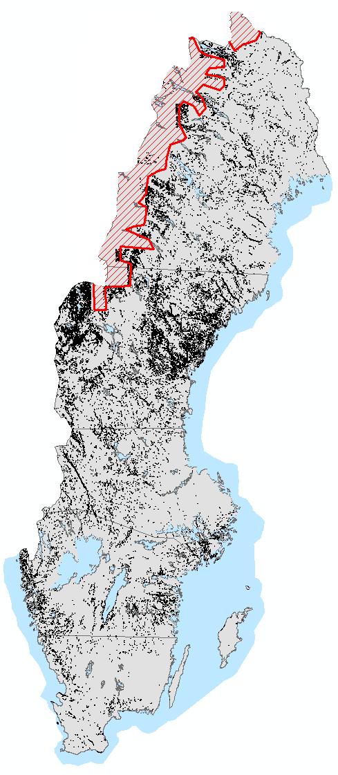 Dessa varierar i skala från 1:25 000 till 1:250 000, generellt med avtagande upplösning från söder mot norr.