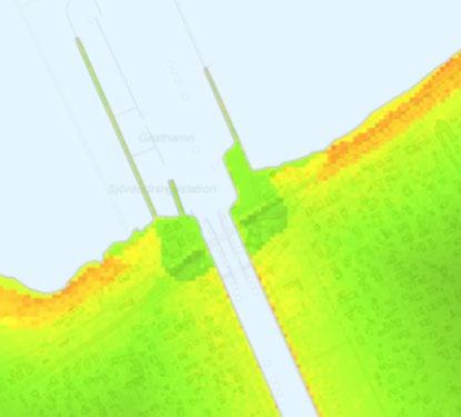 Produkten innehåller Kustsårbarhetsindex (KSI) för erosion samt de parametrar som bildar underlag för framtagandet av KSI; Förutsättningar för erosion och Samhällsvärden.