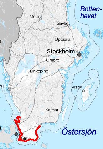 Sårbarhet: Med sårbarhet menas i detta sammanhang ett objekt (byggnader, vägar och järnvägar) som kan påverkas negativt av erosion.