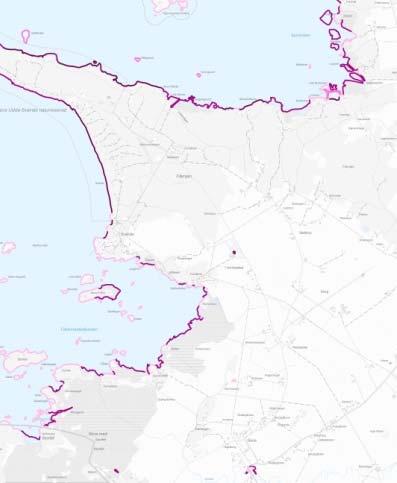 Produkt: Stränders jordart och eroderbarhet Senast uppdaterad: 2017 12 13 Producent: Sveriges geologiska undersökning (SGU), www.sgu.se.