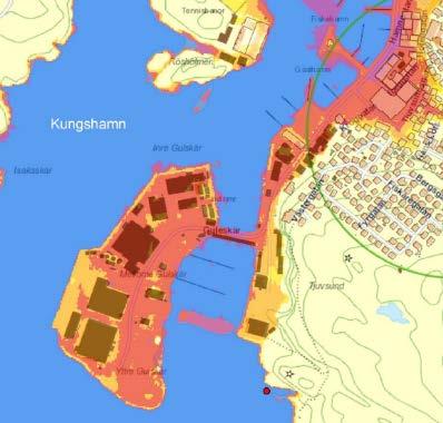 Figur 6. Havsnivåer ovan nuvarande vattenstånd BEHOVSBEDÖMNING Kommunen ska enligt 6 kap 11 MB ta ställning till om genomförandet av planen kan komma att innebära en betydande miljöpåverkan.