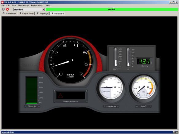 Släpp upp gaspedalen helt och notera värdet i Throttle Position. Skriv in detta värde i Throttle Sensor Offset, men byt tecken.