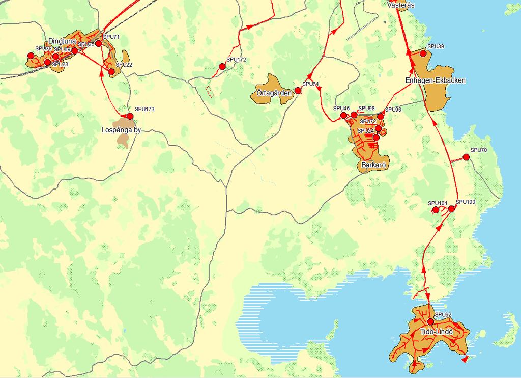 Sydvästra Västerås.