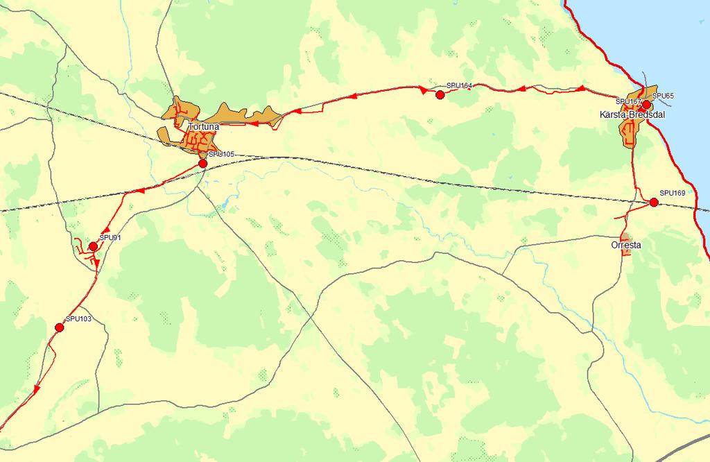 Nordöstra Västerås.