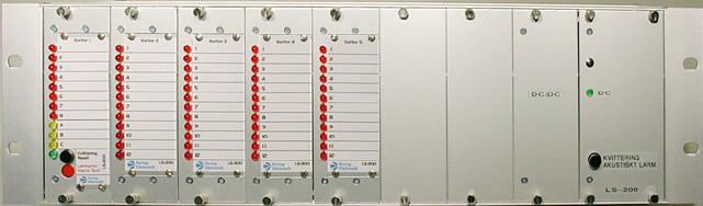 LS 310 Indikeringstablå med 10 kanaler för indikering.