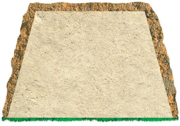 INSTLLTIONSNVISNING KRV BERÖRNDE FYLLNDS- MTERIL Som fyllnadsmaterial kan sand, grus eller makadam användas.