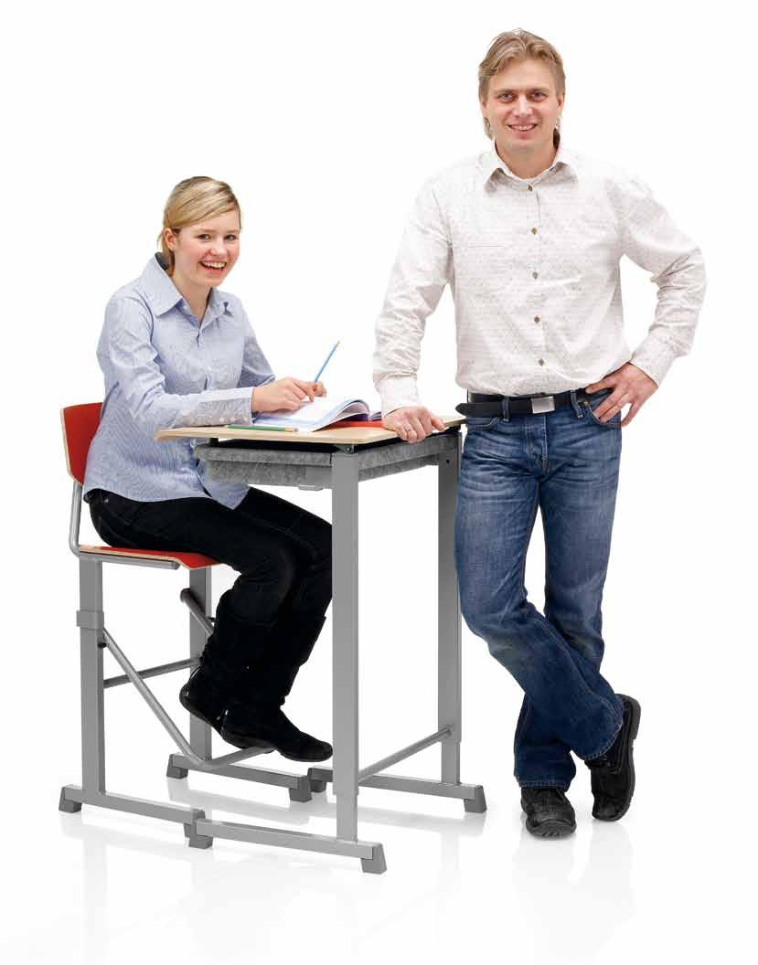 TRIVIA Design Iiro Viljanen EIGHT DIFFERENT TABLES AND TWO DIFFERENT DESKTOPS, FOUR DIFFER- ENT CHAIRS AND SIX COLOURS TO BOOT.