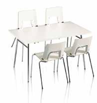 OP111 GRIP OP111 LUNCHROOMS SHOULD BE COMFORTABLE FOR THEIR USERS AND EASY TO KEEP CLEAN.