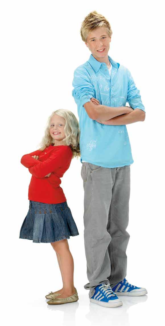ROOPE Ninth grader. Age 15 years, height 179 cm. Går i nian. Ålder 15 år, längd 179 cm. ELLA First grader. Age 7 years, height 128 cm. Går i ettan. Ålder 7 år, längd 128 cm.