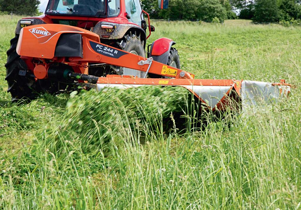 MAXIMERA NÄRINGSVÄRDET Crimpning av ömtåliga grödor, såsom alfalfa eller klöver, är en avgörande faktor i skörden av