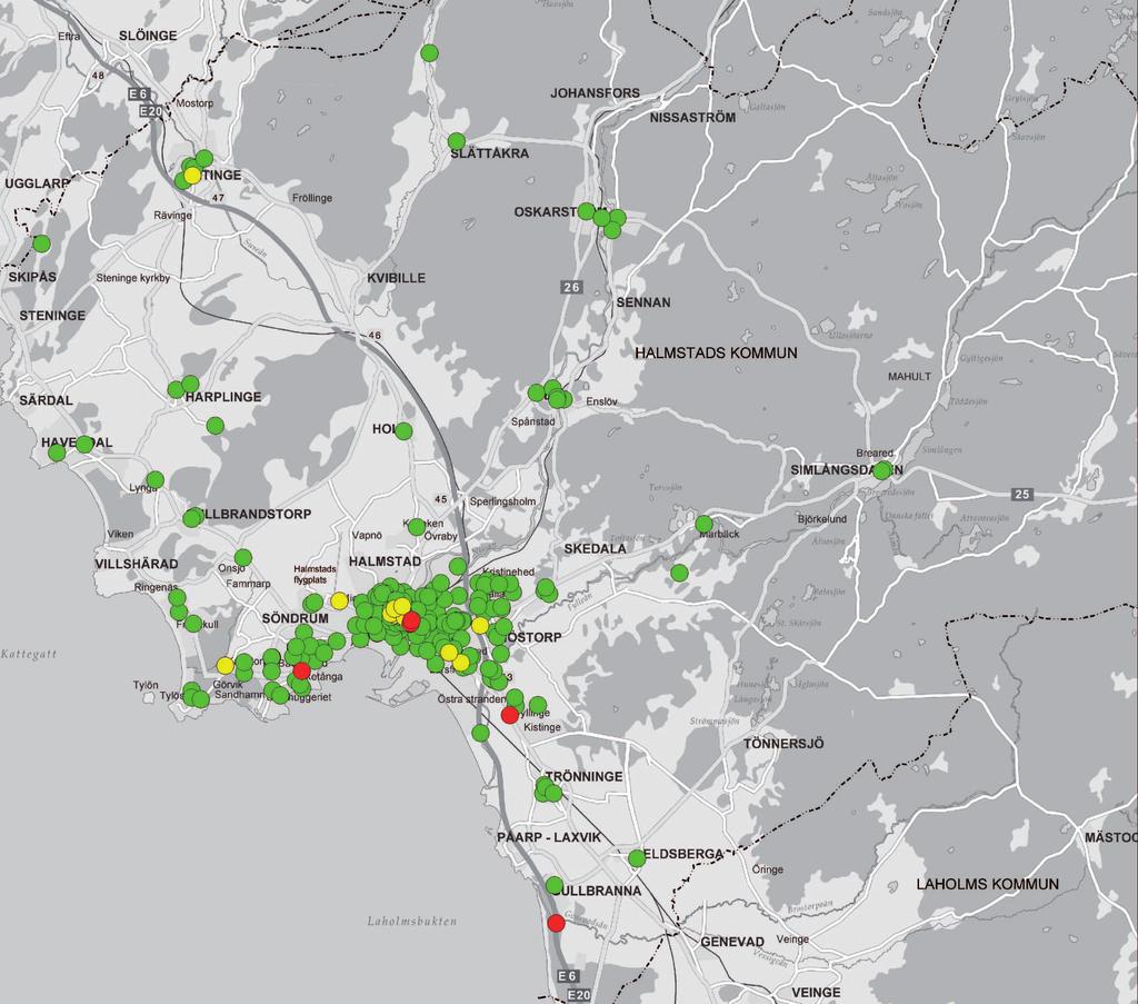 UTFORMA PASSAGER ÖVER VÄGNÄTET Som oskyddad trafi kant är fotgängaren speciellt utsatt vid en trafi kolycka.