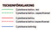 Huvudnät för cykel