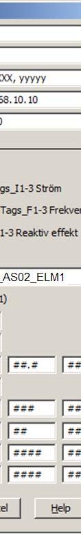 nummer för mätare Mätare Fabrikat/Typ: Skriv in mätarens Fabrikat/ /Typ M-Bus Adresser/IP: Skriv in