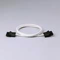 16 5-poliga EnstoNet halogenfria kablage, svarta snabbkopplingar, 250/400V 16A HALOGENFRI 5x1,5 mm² / stickkontakt NAC 51S.