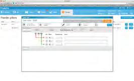 Citylight Installations in or close to the luminaires intelligent lighting DALI 0-10V communication Installations in the federpoint / cabinet PLC