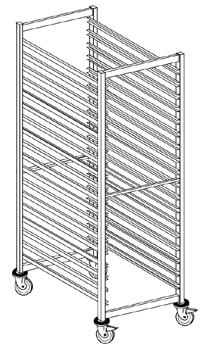 2 x GN 1/2 Dim: 460 x 625 x 1670 mm RWG 18 L 0112775 6 000 kr 1 x 20 gejder, c/c 75 mm. L-gejder alt. 2 x GN 1/2 Dim: 460 x 625 x 1820 mm RWG 20 L 0119002 8 615 kr 1 x 18 gejder, c/c 75 mm.