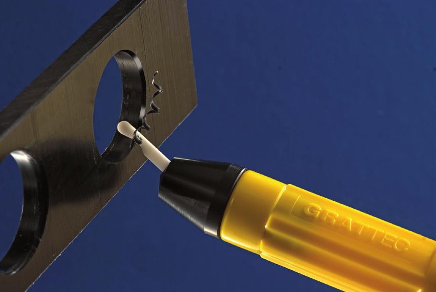Gradverktyg Keramiska skär för gradning och avfasning av material som glasfiber-armerad nylon, aluminium, koppar och