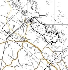 området som helhet. En art med negativ populationsutveckling i allmänhet och där Forsmarksområdet hyser en anmärkningsvärd hög täthet.