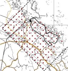 Under linje- och punkttaxeringen används GPS för ruttregistrering.