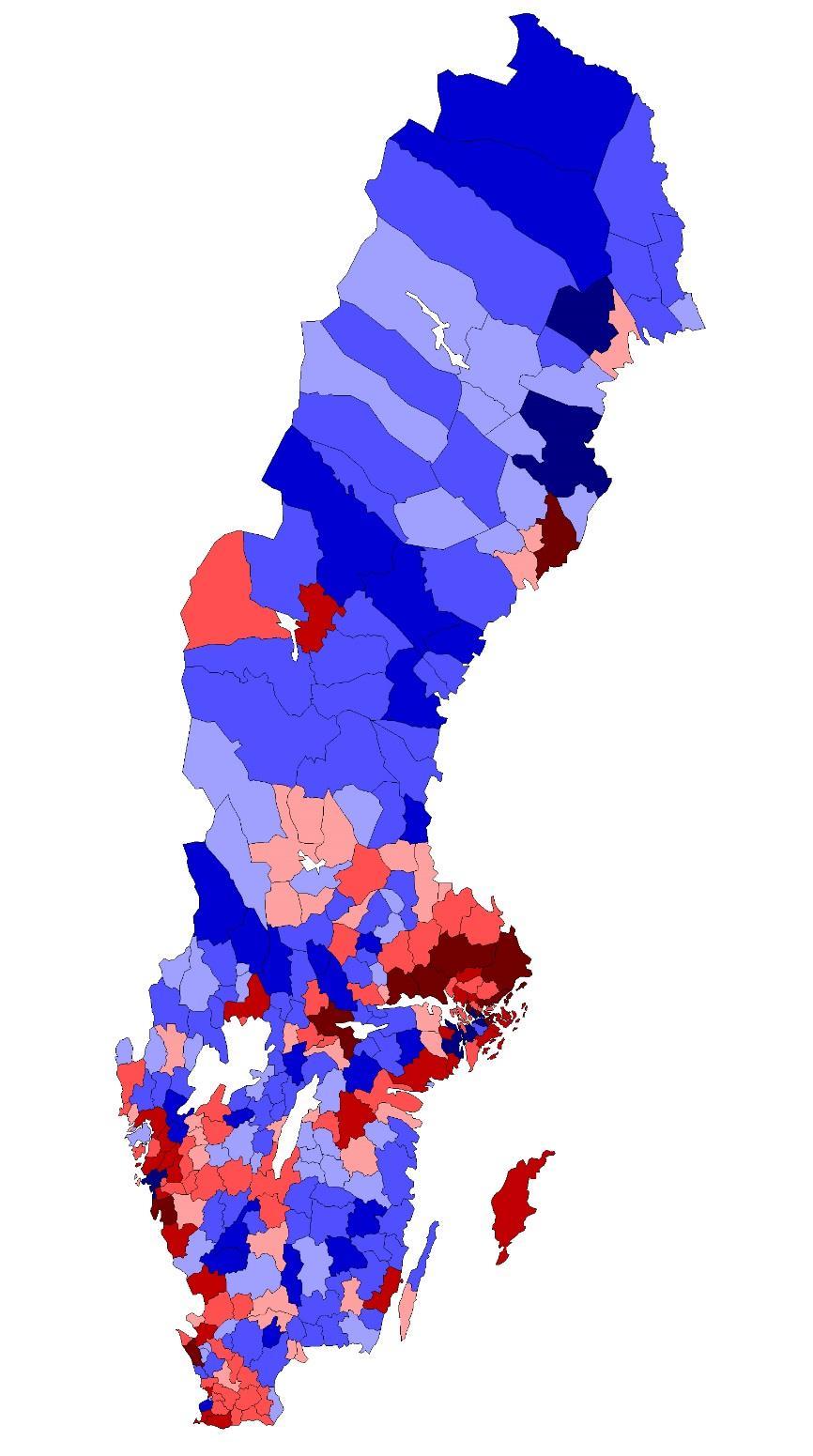 Genomsnittligt årligt inrikes