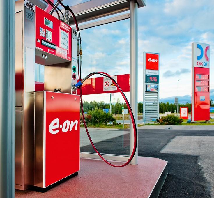 E.ON bygger nya tankställen i takt med marknadens tillväxt Det behövs cirka 480 000 kg eller 6 GWh för att en mack ska bära sina