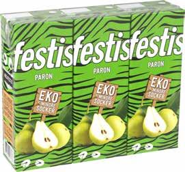 10st 3-pack för 89:- FESTIS 3-PACK